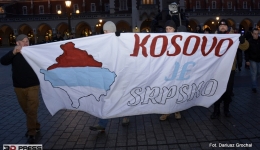 Demonstracja: Kosowo jest serbskie. 2018-02-17